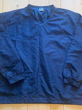 Vintage HPI Direct Plain Blank  Pullover Lightweight Ski Snow Windbreaker M